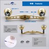 HEIGHTEN 120mm Bait Reel Handle Compatible with Shimano Daiwa Abu