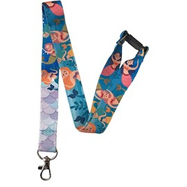 PAC Supplies Global Mermaid Tails Neck Lanyard With Safety Breakaway