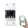 DEWIN Tuya WiFi Power Meter DIN Rail Intelligent Restart Protection