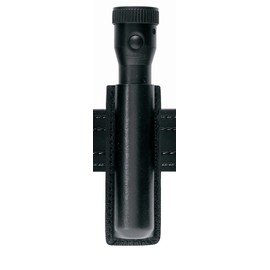 Safariland 306 Open Top Mini Flashlight Carrier, Tactical Black, Tactical Black Strion, Tactical Black