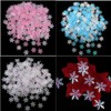 Pack of 900 Snowflake Confetti, Christmas Snowflake Table Confetti White