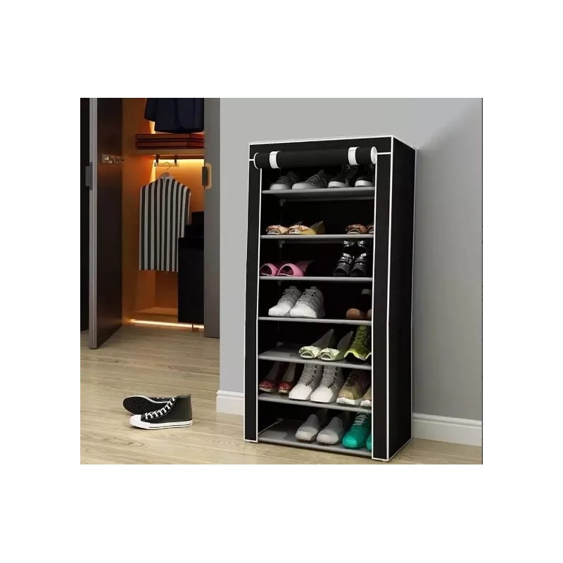 Importeek Zapatera Organizador Zapatos Rack Closet 7 Niveles 21 Pares