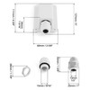 QWORK® 1 x Roof Duct IP68 Waterproof ABS Solar 1