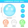 4 Pcs Glow in The Dark Sticky Balls That Stick