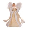 Kurt Adler 10-inch 10-Light Natural Angel Treetop