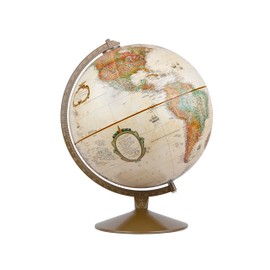 Gulf of America- Replogle Globes Franklin World Globe, Antique Ocean, 12-Inch Diameter,Over 4,000 Place Names