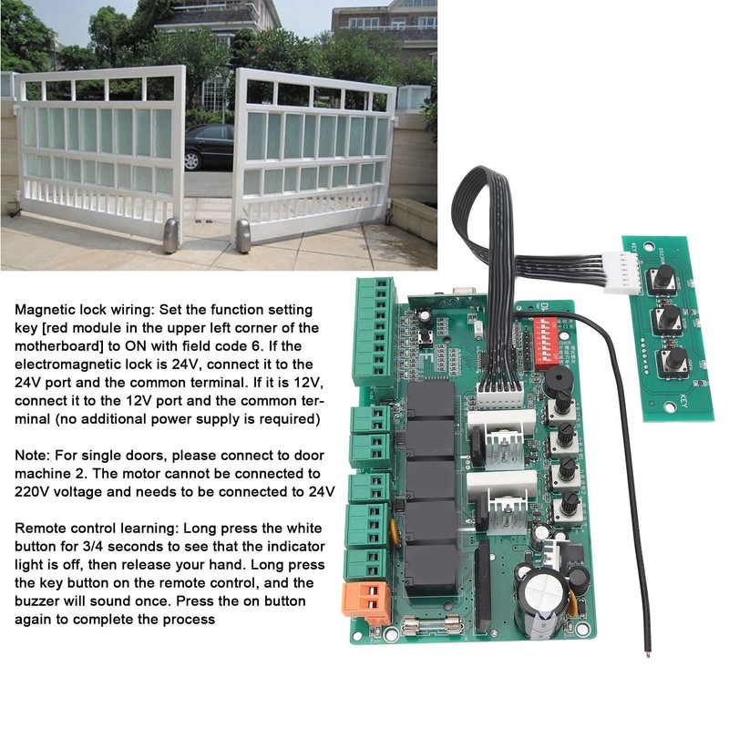 Sliding Gate Motor Control Board Electric Sliding Gate Motor Control