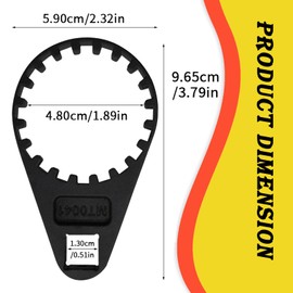 Jyphorixal Fuel Filter Water Separator Wrench,Fuel Filter Wrenchfor filter cups equipped with 6P3-WS24A-01-00,Compatible with Yamaha 4 Strokes 150 to 350 HP, F150-F350,Replace YB-ACC04 18-79815