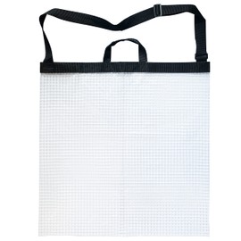 NVAAV Fishing Fish Weigh in Bag - Large Size 24 IN x 24 IN Tournament Catch Transport Bass Walleye Sack (Clear)