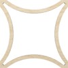 Ekena Millwork 47 1/4"W x 47 1/4"H x 3/8"T Large