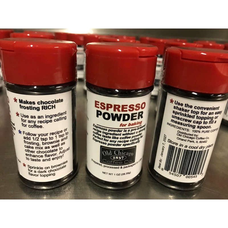 Flour Espresso Powder for Baking, 1 Oz