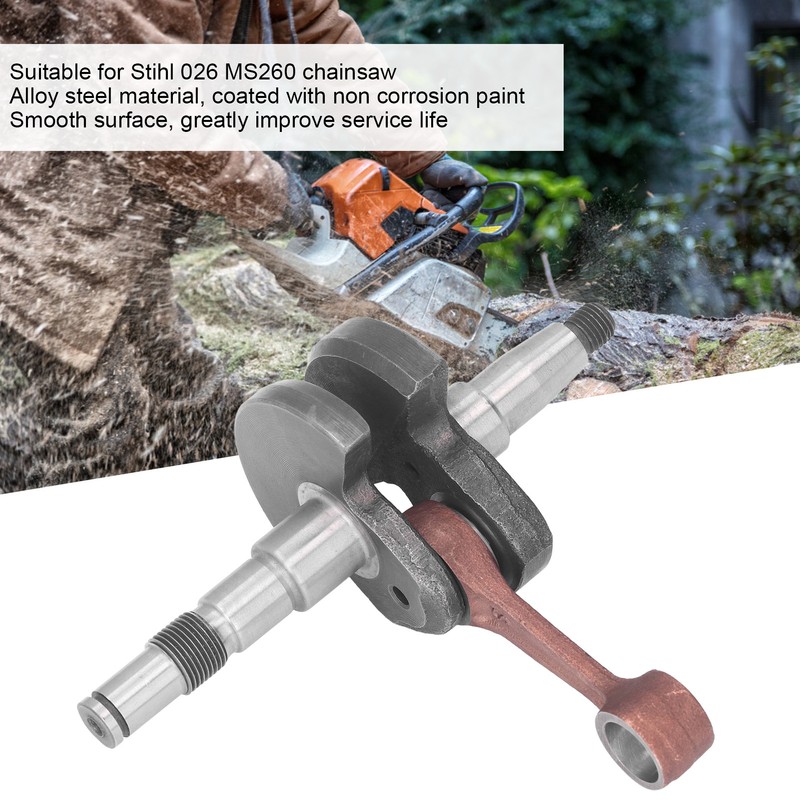 Crankshaft Assembly Crank 1121 030 0405 Replacement for Stihl 026