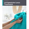 Lashuma Absorbent Terry Towelling Towel 50 x 100 cm Green