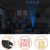 Projection Alarm Clock 8 Inch LED Curved Screen FM Radio
