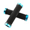 FULARR Upgrade Non-Slip Rubber Bicycle Handlebar Grips, Double Aluminum Lock