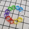 EMSea 60pcs 20mm Ring Foot Rings for Birds Pigeons Chicken