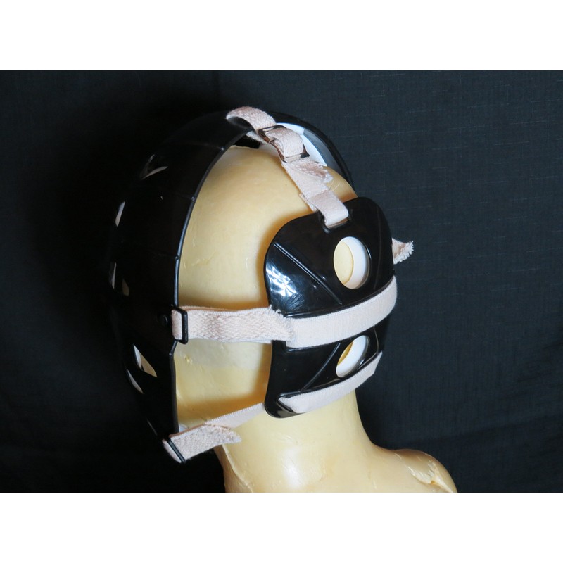 Mylec Hockey Mask Roller Hockey Vintage Goalie Mask Black Senior