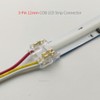 Biantie La 3-Pin 12mm COB LED Strip Connector Kit for