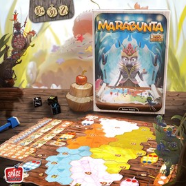 Marabunta (English and French Version) - A Strategy Game of Ant Colony Domination! Fun Family Game for Kids & Adults, Ages 10+, 2-Players, 30 Minutes, by Space Cowboys