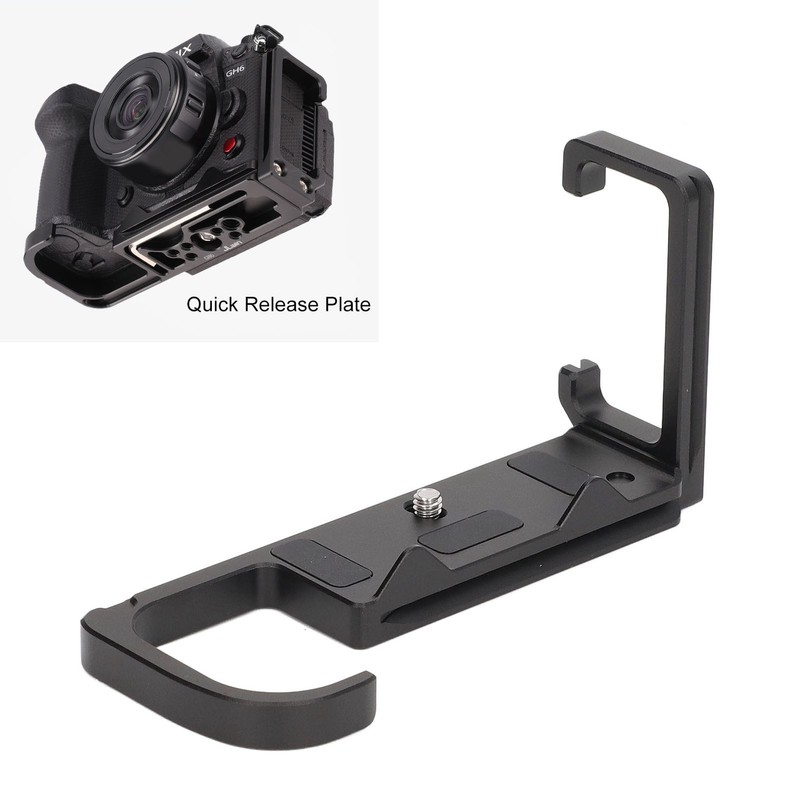 Camera Vertical Quick Release Plate L Shaped Vertical Handle Camera