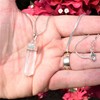 Zenergy Gems CHARGED Faceted Natural Amplifier Clear Quartz Crystal Perfect