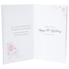 Regal Publishing Modern Milestone Age Birthday Card 80th Mum,Yellow,9 x