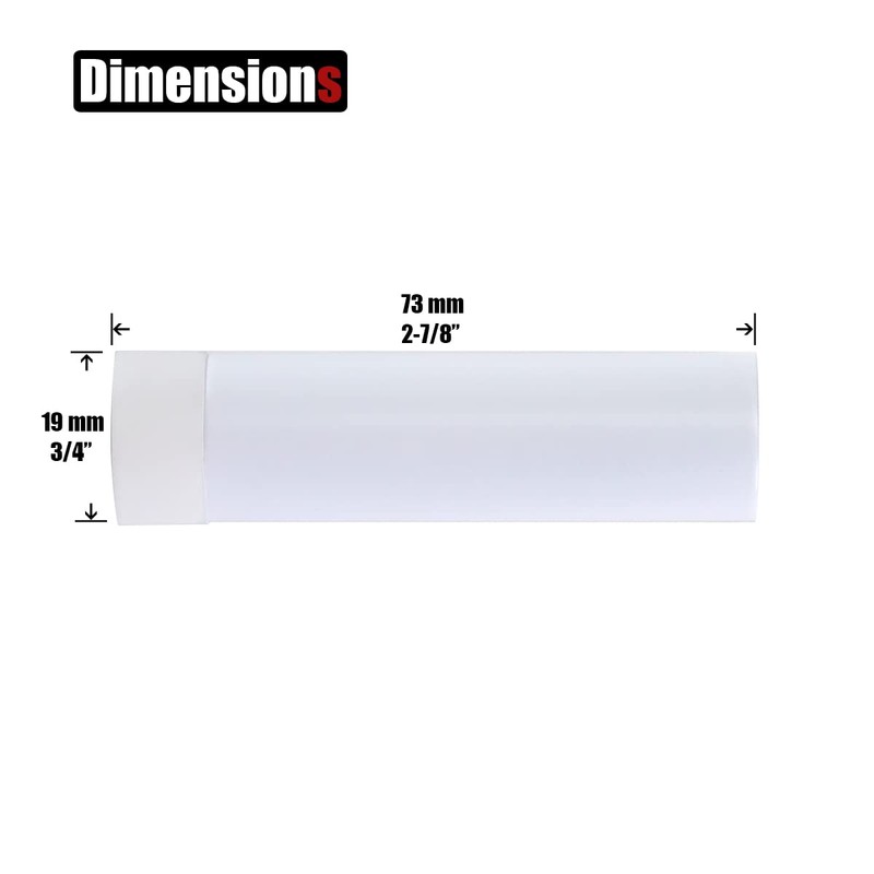 JQK Door Stopper, 2-7/8 Inch 304 Stainless Steel Sound Dampening