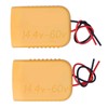 Battery Adapter Dock Power Mount Connector with 14 Gauge Wire