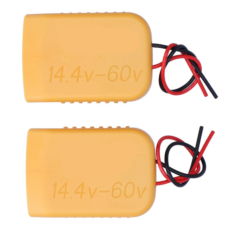 Battery Adapter Dock Power Mount Connector with 14 Gauge Wire
