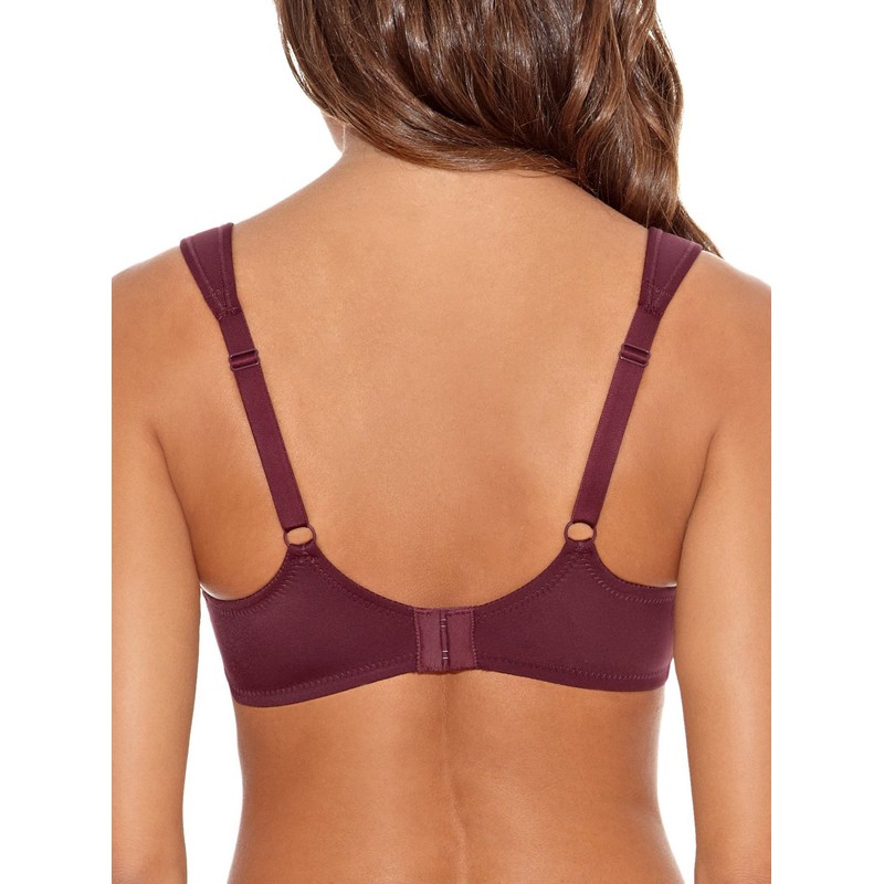 Selene Women's Lorea Nursing Bra Nursing Bra, Burgundy, 36D (Manufacturer
