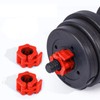 A Pair of 50mm 2 inch Olympic Bar Collars，Barbell Collars，Quick