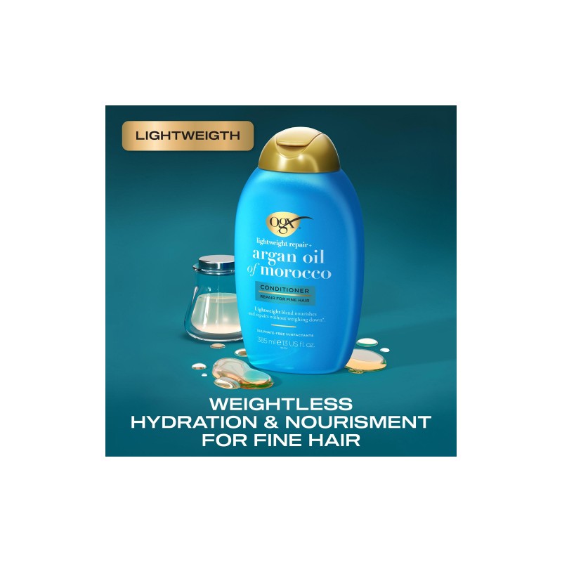 Ogx Argan Oil of Morocco Lightweight Conditioner 385ml