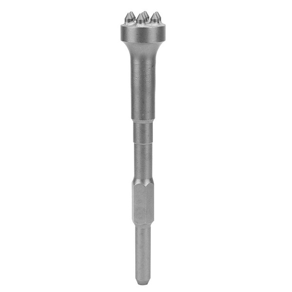 Chisel Hammer, Alloy Bit Chisel Hammer, Hammer Chisel Drill Bit, for Polishing and Flattening Concrete, and Also Used for Stone Board Surface, Bridge Hole Bridge (cabeza Redonda de 7 dientes)
