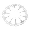 10pcs Luminous Camping Tent Pegs Set ABS 3 Hole Screw