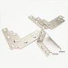 ExcInter 2PCS 120 x 120 mm Stainless Steel Angle Plate