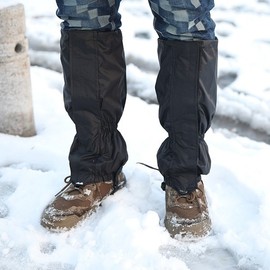 [Hotsuksuk] High-quality waterproof long spats for hiking Essential items for hiking Beolcho Mini Work Simmani Ankle Cover GS002986 Long spats for hiking Black