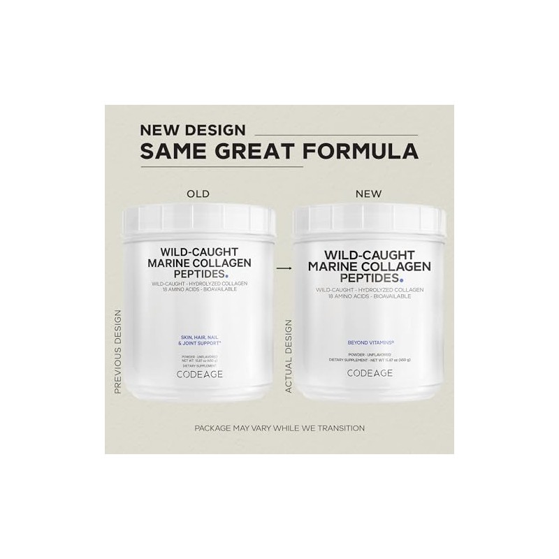 CA Hydrolyzed Marine Collagen Peptides 450 gr