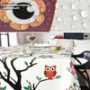 ANRO Oilcloth Tablecloth Wax Tablecloth Washable Garden Tablecloth Round Oval