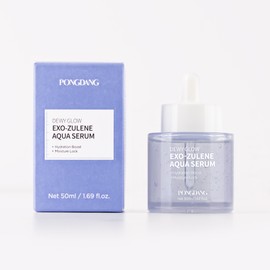 Fondant Dewy Glow Exozulene Aqua Serum Inner-drying moisture soothing cooling hyaluronic acid azulene serum / 퐁당 듀이 글로우 엑소줄렌 아쿠아 세럼 속건조 수분 진정 쿨링 히알루론산 아줄렌 세럼
