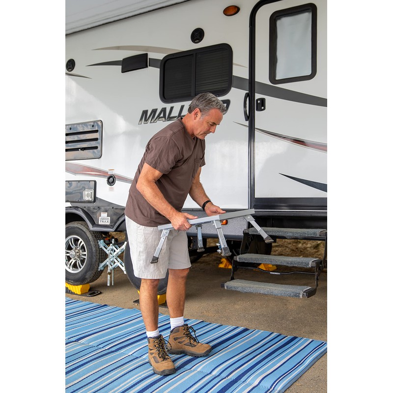 Camco Adjustable Height RV Step Stool (43676)
