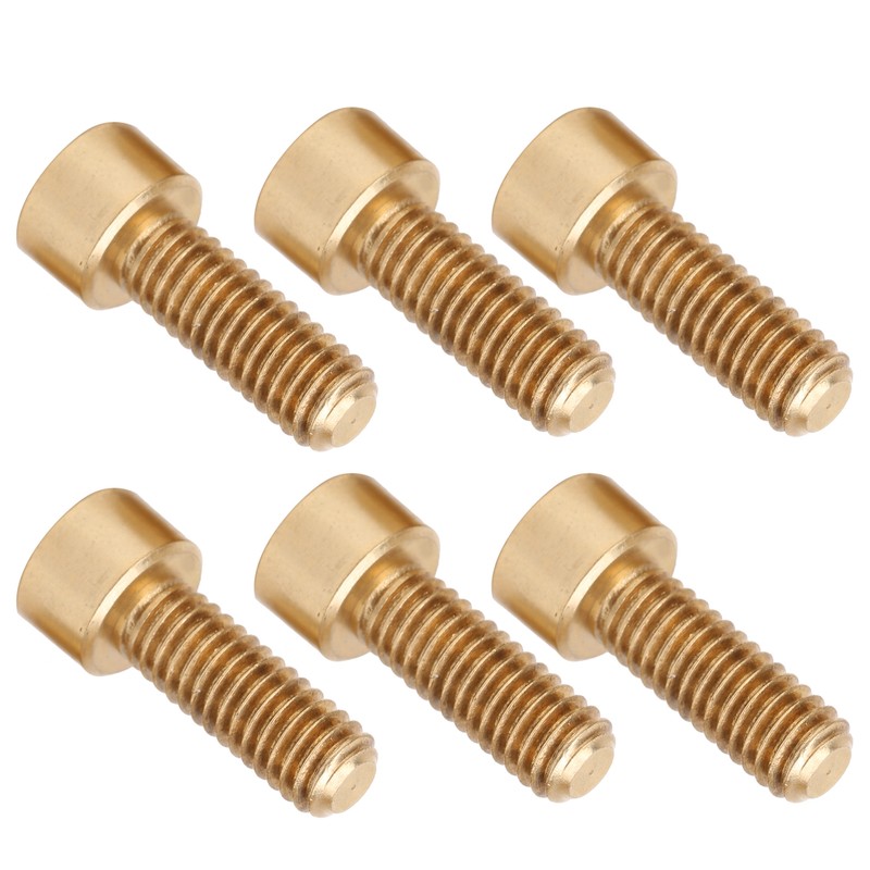 50Pcs Cap Hex Socket Screw Copper Fastener Hardware Tools Industrial