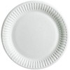 Paper Plates 9 inch/23cm - Pack of 100, Disposable Plates,