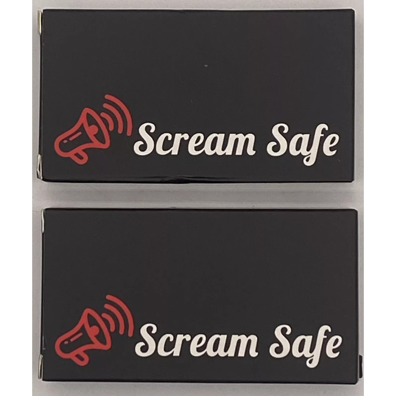 Scream Safe Personal Protection Alarm - Two Devices