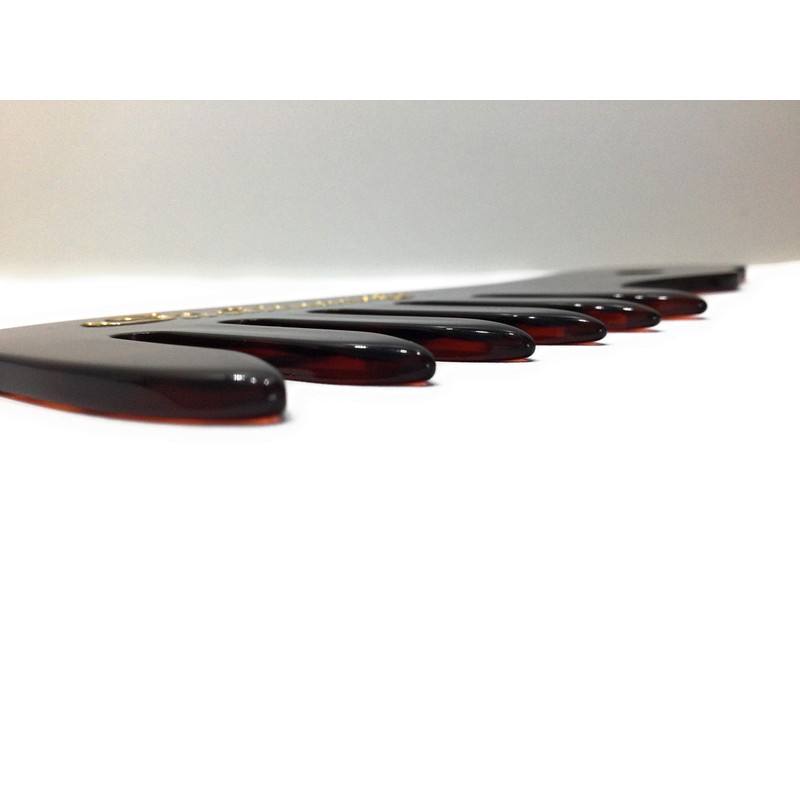Strähnenboy Styler Comb Coarse Teeth Brown 6 Wide Teeth 6.5