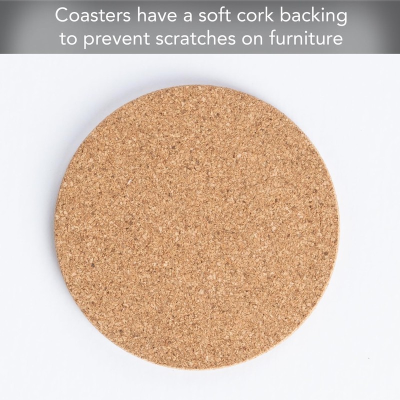 Thirstystone Coasters - Cork Set of 8