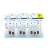 3 x Febreze 3VOLUTION Adjustable Fragrance Plug 3 Chambers for