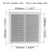 HVAC OV 10" x 10" Inch Brown Stainless Steel Square