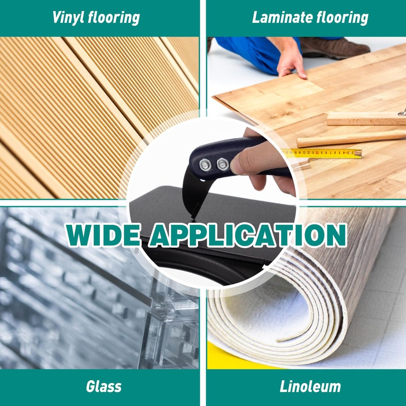 Lanties 2 Pcs Carbide Scoring Cutter Knife Laminate Floor Cutter