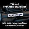 BOSS Audio Systems AVA1210 Car Equalizer - 7 Band Pre-Amp