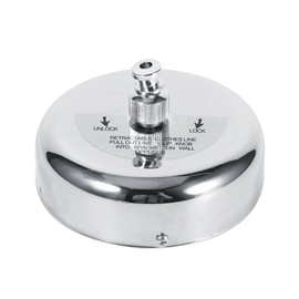 Garosa 304 Stainless Steel Extendable Tumble Dryer with Adjustable Rope High Performance Round Rope Made of Polished Chrome 9.2 Feet